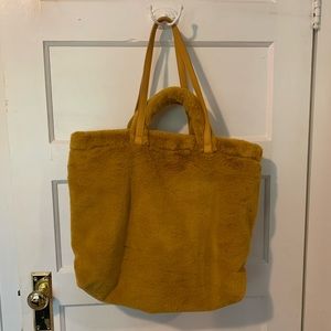 Topshop Faux Fur Tote